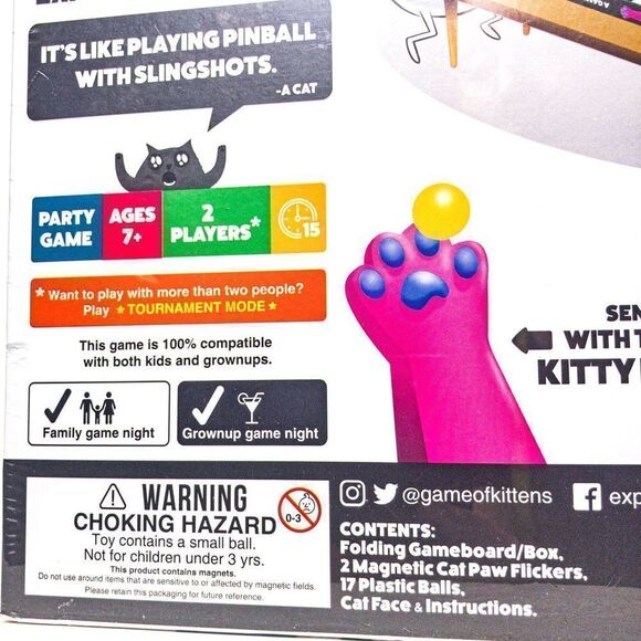 New A Game of Cat & Mouth
Pinball-ish Exploding Kitten - Picture 4 of 6